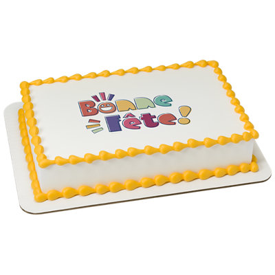 Bonne Fête! Cake - Image 1