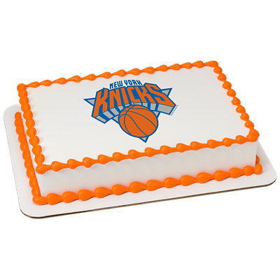 NBA New York Knicks Image Photo Cake - Image 1