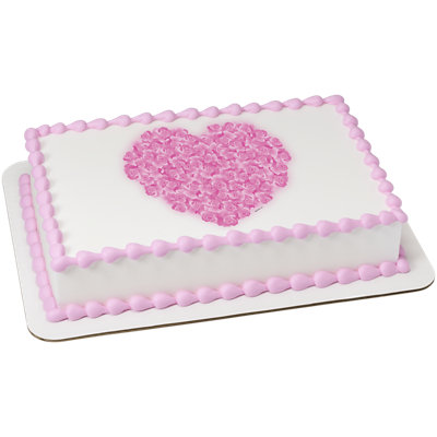 Romantic Roses Image Photo Cake - Image 1