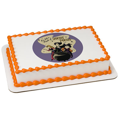 Disney Hocus Pocus Image Photo Cake - Image 1