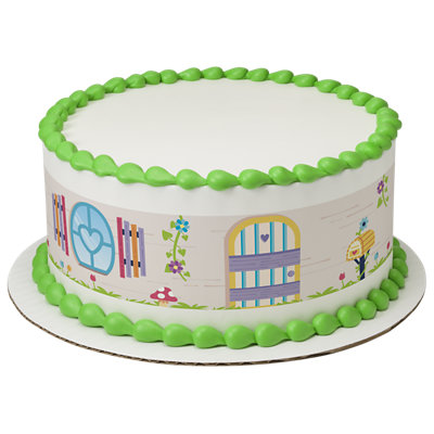 Easter Cottage Cake - Image 1