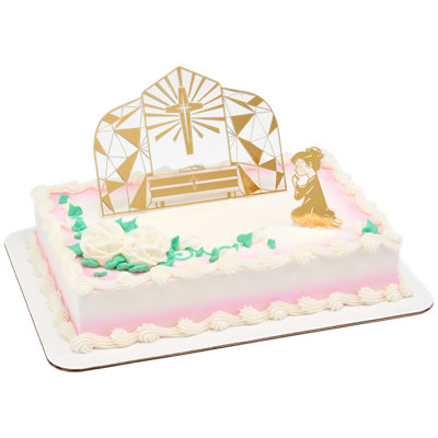 Communion Girl Cake - Image 1