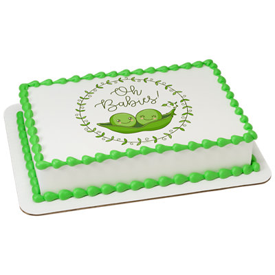 Oh Babies Image Photo Cake - Image 1