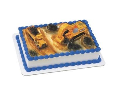 Construction Dig Sheet Cake - Image 1