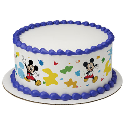 Disney Mickey Mouse Funhouse Fun! Strip Photo Cake - Image 1