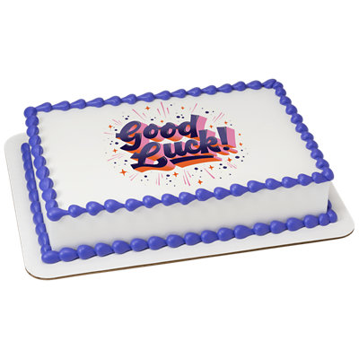 Good Luck! Image Photo Cake - Image 1