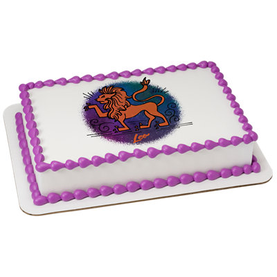 Leo Image Photo Cake - Image 1