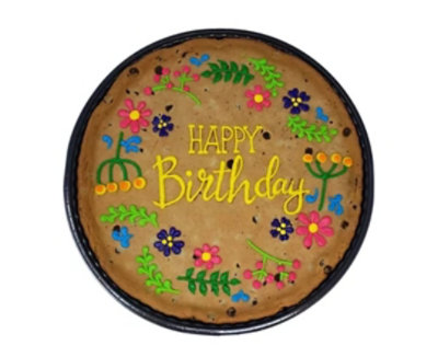 Happy Birthday Message Cookie F - Image 1