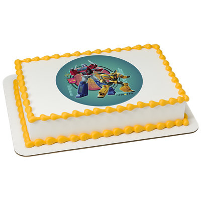 Transformers™ We Untie Image Photo Cake - Image 1