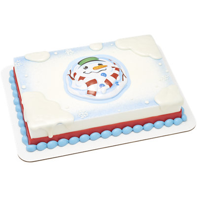 Melting Snowman Cake - Image 1