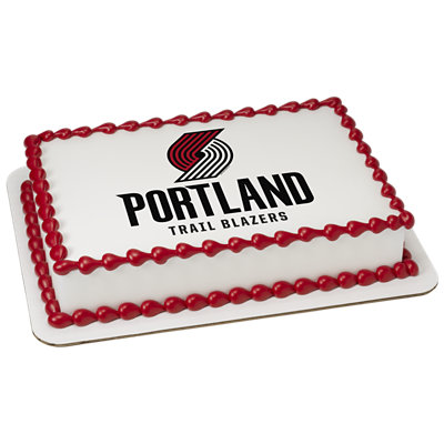 NBA Portland Trail Blazers Cake - Image 1