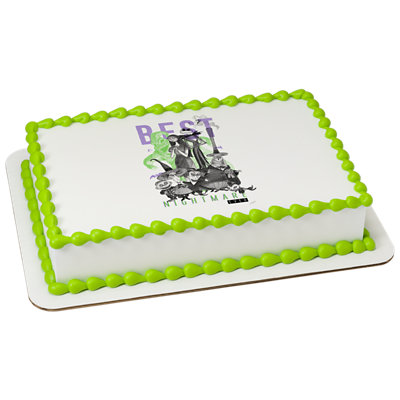 Disney Tim Burton's Nightmare Before Christmas Best Image Photo Cake - Image 1