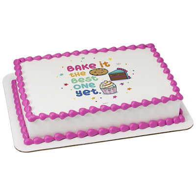 Bake it the Best One Yet Cake - Image 1