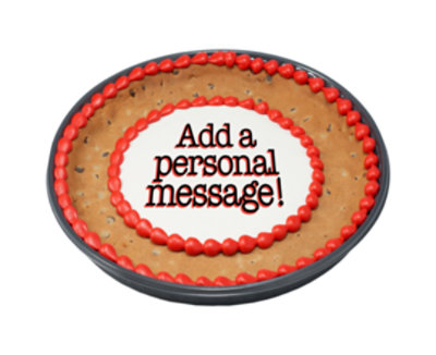 Message Cookie Cake - Image 1