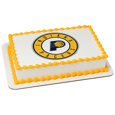 NBA Indiana Pacers Image Photo Cake - Image 1