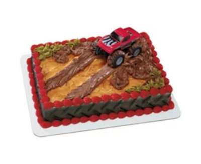 Monster Truck Sheet Cake - Image 1