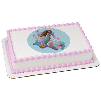The Little Mermaid Find Your Vo Image Photo Cake - Image 1