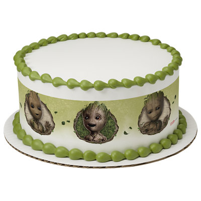 MARVEL Studios' I Am Groot Out Strip Photo Cake - Image 1
