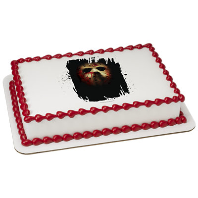 Friday The 13th Image Photo Cake - Image 1