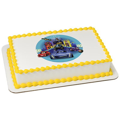BATWHEELS Turbocharged Action Image Photo Cake - Image 1