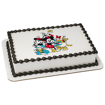 Mickey Mouse & Friends Sensat Image Photo Cake - Image 1