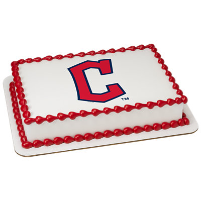 MLB® Cleveland Guardians Image Photo Cake - Image 1
