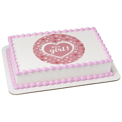 It's A Girl! Cake - Image 1
