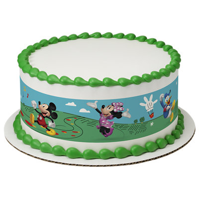 Disney Jr. Mickey Mouse Clubhouse Meet Me at the Clubhouse Cake - Image 1