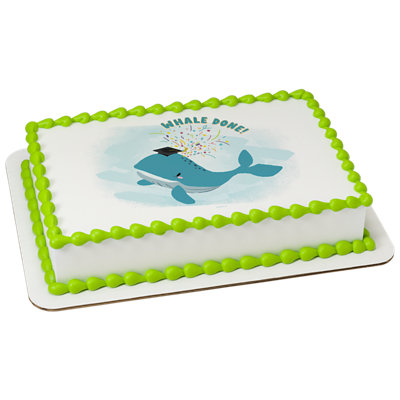 Whale Done! Image Photo Cake - Image 1