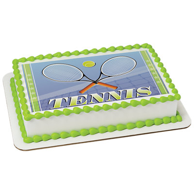 Tennis Image Photo Cake - Image 1