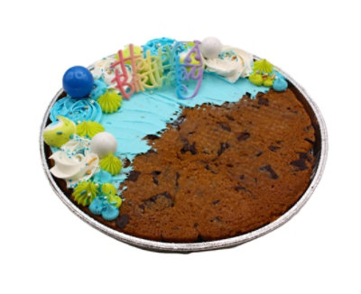 Drip and Balloon Cookie Cake - Image 1