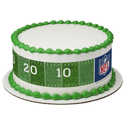 NFL Shield Strip Photo Cake - Image 1
