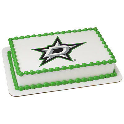 NHL® Dallas Stars™ Cake - Image 1
