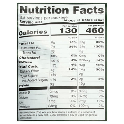 Mamame Tempeh Chips Original 3.5oz - 3.5 OZ - Image 3