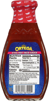 Ortega Xtra Hot Taco Sauce 7 Oz - 8 OZ - Image 6