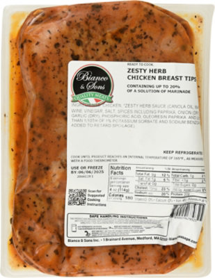 Bianco Zesty Herb Chicken Breast Tips 20 Oz - 20 OZ - Image 5