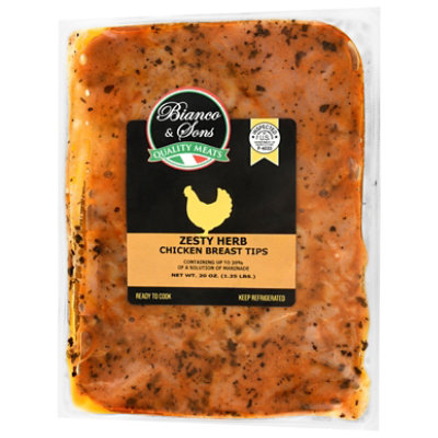 Bianco Zesty Herb Chicken Breast Tips 20 Oz - 20 OZ - Image 1