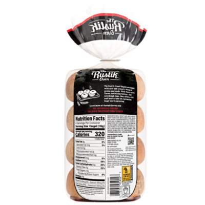 Rustik Oven Hearty Grains And Seeds Bagels - 17 OZ - Image 5