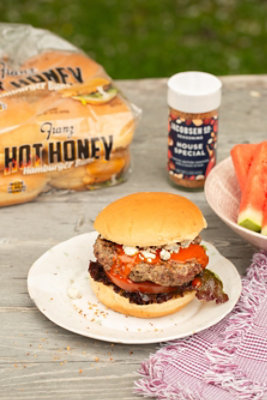 Franz Hot Honey Cluster Hamburger Buns - 15 OZ - Image 6