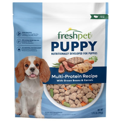 Freshpet Puppy Multi Protein Bf/chk/egg - 1.75 LB - Image 1