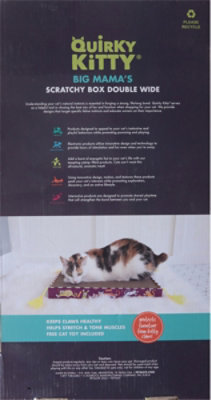 Quirky Kitty Big Mama's Scrachy Box Double Wide - EA - Image 3