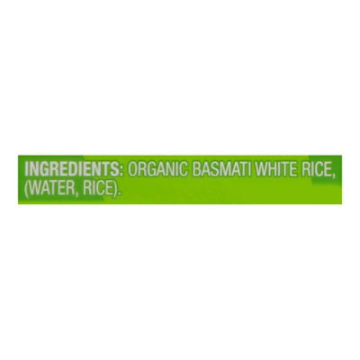 O Organics Rice Basmati Steam In Pouch 3-10 Oz - 3-10 OZ - Image 4