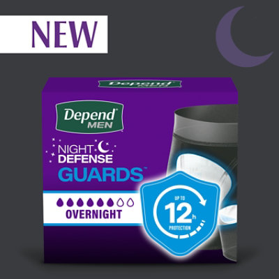 Depend Men Ovnt Absorb Guard 42 - 42 CT - Image 2