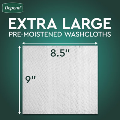 Depend Wipes Rgd Flptp 42 Count - 42 CT - Image 5
