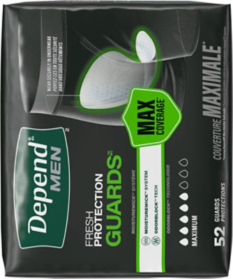 Depend Men Max Absorb Guard 52 - 52 CT - Image 4