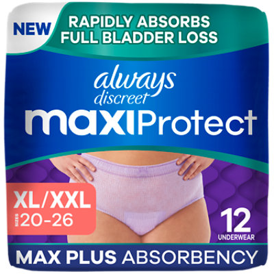 Always Discreet Heavy Size Lrg/xl - 12 CT - Image 1