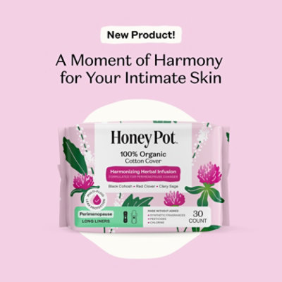 The Honey Pot Perimenopause Long Liners - 30 Count - Image 2