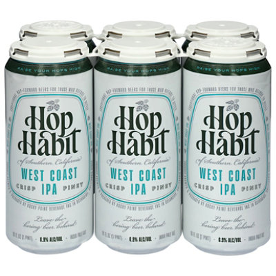 Hop Habit West Coast Ipa In Cans - 6-16 FZ - Image 2