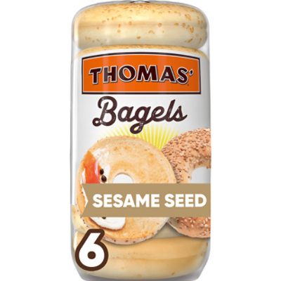 Thomas Bagels Sesame Seed - 18 OZ - Image 1