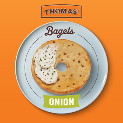Thomas Onion Bagels - 18 OZ - Image 3